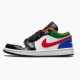 Air Jordan 1 Retro Low Multi-Color CZ4776 101 Bílý/Bílý-Hyper Royal AJ1 Jordánské boty