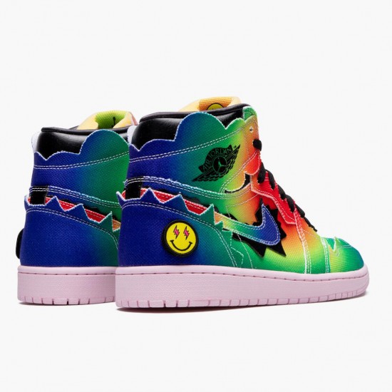 Air Jordan 1 Retro High J Balvin Pánské Multi-Color/Černá/Růžový Foam/Mu DC3481 900 AJ1 Jordánské boty