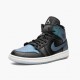 Nike Air Jordan 1 Mid Iridescent Černá Černá/Pale Ivory-Multi-Color BQ6472 009 AJ1 Jordánské boty