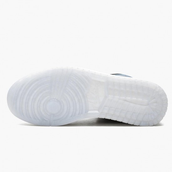 Nike Air Jordan 1 Mid Iridescent Černá Černá/Pale Ivory-Multi-Color BQ6472 009 AJ1 Jordánské boty