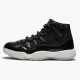 Air Jordan 11 Retro 72-10 378037 002 Černá Gym Červené-Bílý-Anthracite AJ11 Černá Jordánské boty