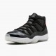 Air Jordan 11 Retro 72-10 378037 002 Černá Gym Červené-Bílý-Anthracite AJ11 Černá Jordánské boty