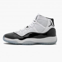 Air Jordan 11 Retro "Concord 2018" 378038 100 Bílý Černá-Concord AJ11 Černá Jordánské boty