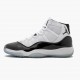 Air Jordan 11 Retro Concord 2018 378038 100 Bílý Černá-Concord AJ11 Černá Jordánské boty