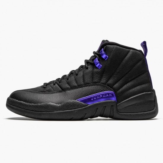 Air Jordan 12 Retro Dark Concord Pánské AJ12 CT8013 005 Černá/Černá-Dark Concord Jordánské boty