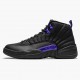 Air Jordan 12 Retro Dark Concord Pánské AJ12 CT8013 005 Černá/Černá-Dark Concord Jordánské boty