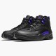 Air Jordan 12 Retro Dark Concord Pánské AJ12 CT8013 005 Černá/Černá-Dark Concord Jordánské boty